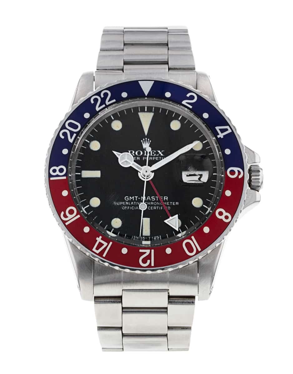 Rolex GMT Master 1675 Black Dial Bracelet Strap